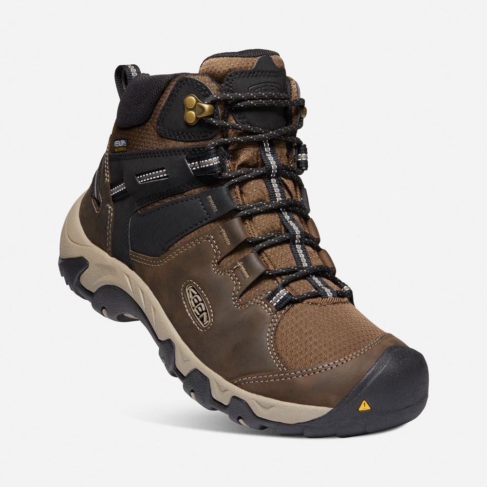 Keen Outdoor Bot Erkek Kahverengi - Steens Deri Waterproof - Türkiye NKHL38462